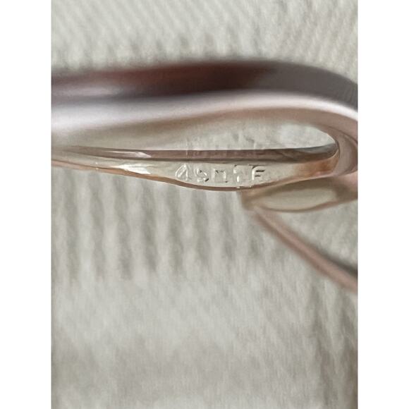 Coach Marlie 533 Eyeglasses Frame Burgundy 49-16-130 Frames Only - Picture 7 of 9